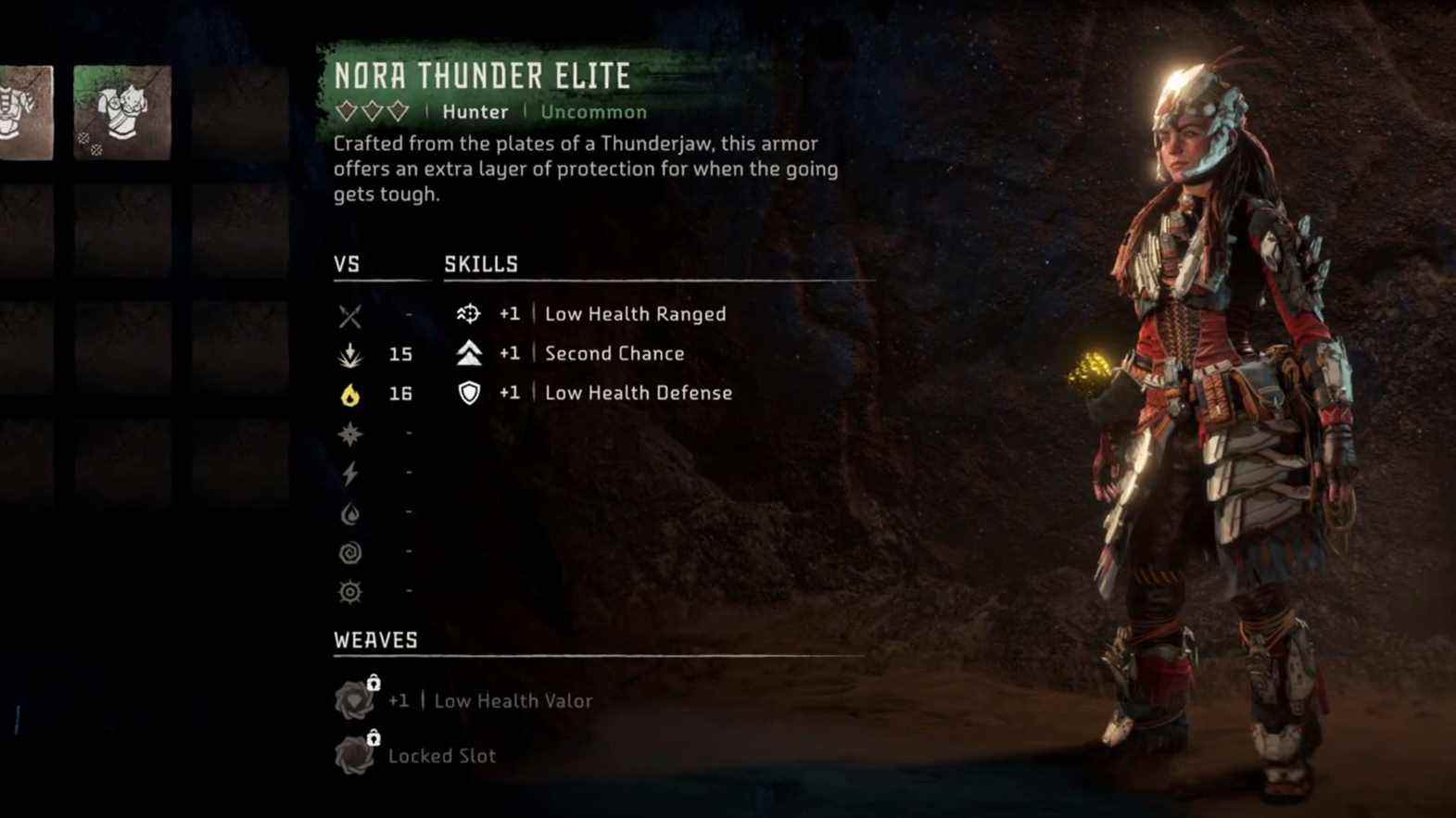 Nora Thunder Elite Outfit & Sling Horizon Forbidden West
