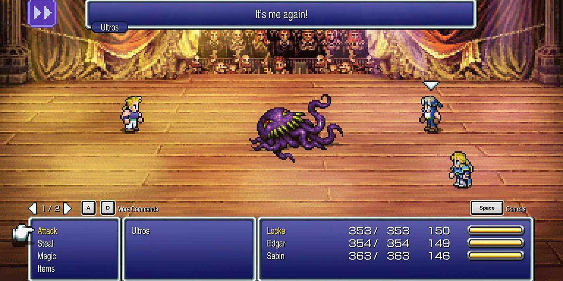 La police dans Final Fantasy 6 Pixel Remaster