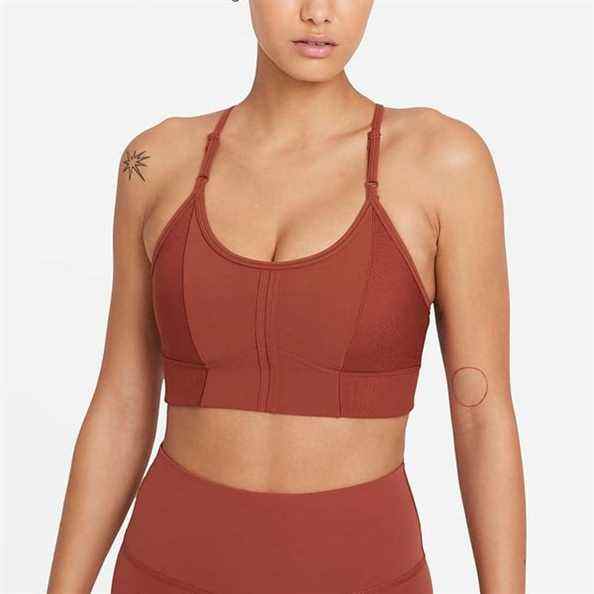 Brassière de sport rembourrée à maintien léger Nike Yoga Dri-FIT Indy