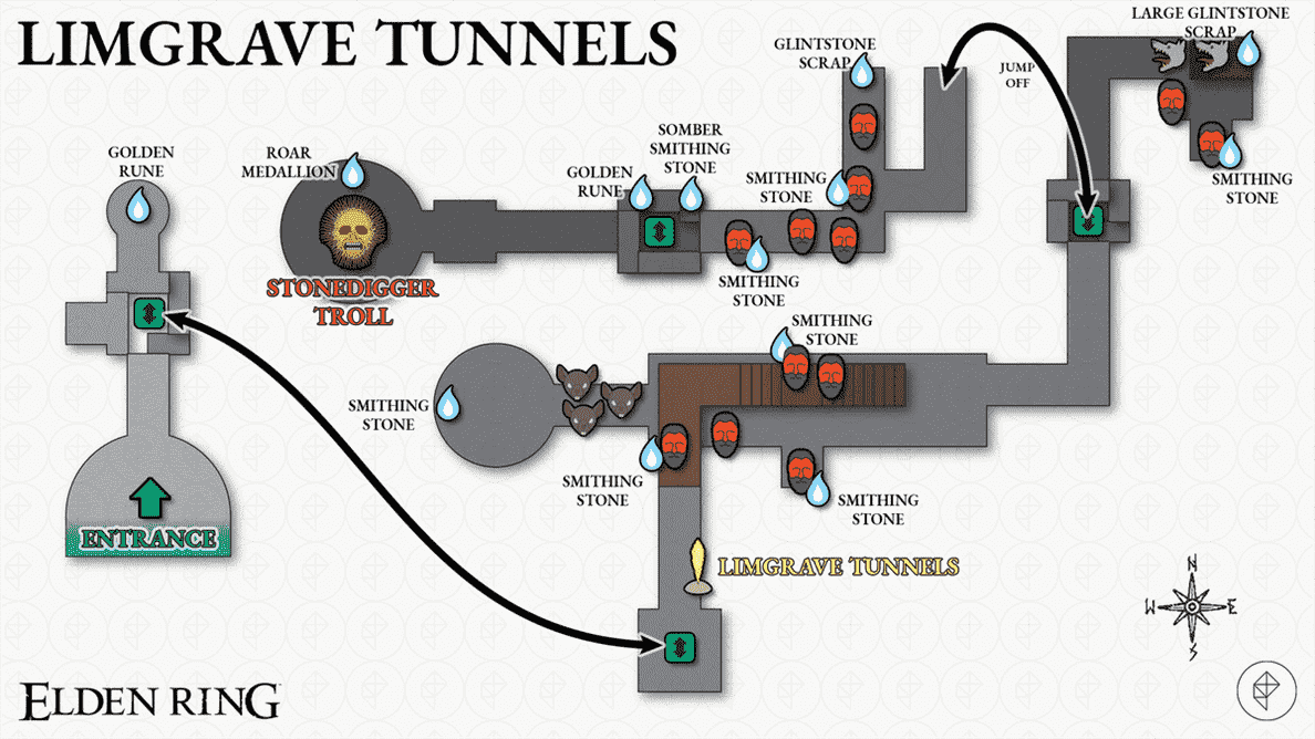 Guide Elden Ring: Smithing Stone Farming 