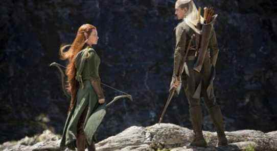 Hobbit Desolation of Smaug Legolas and Tauriel