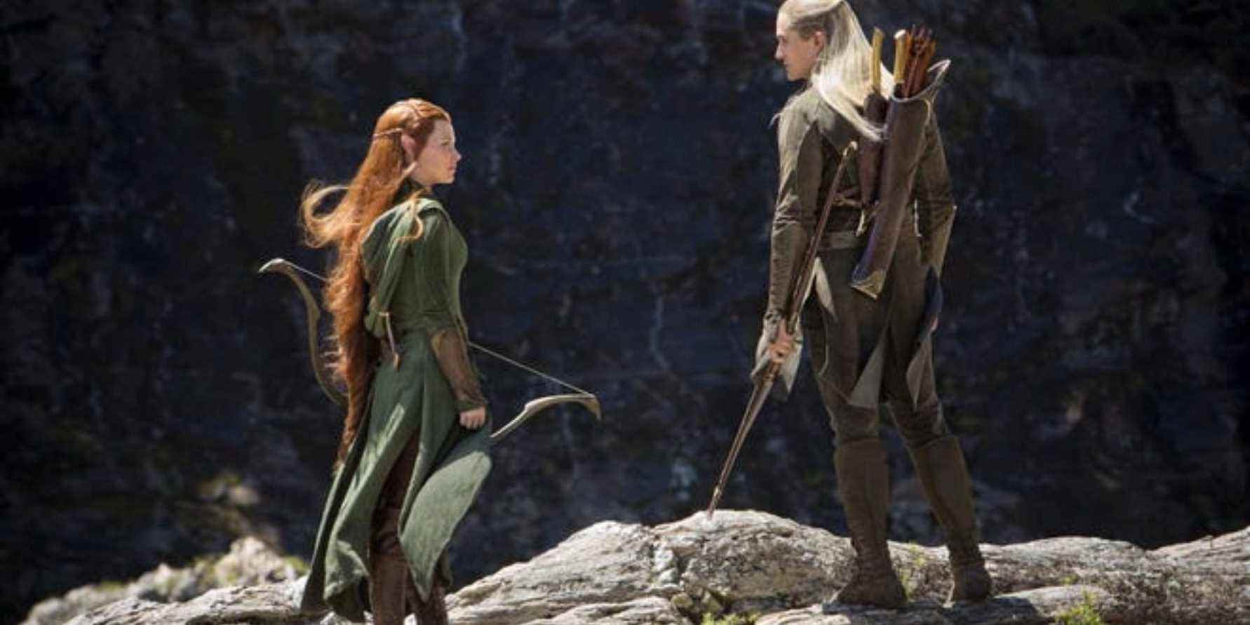 Hobbit Desolation of Smaug Legolas and Tauriel