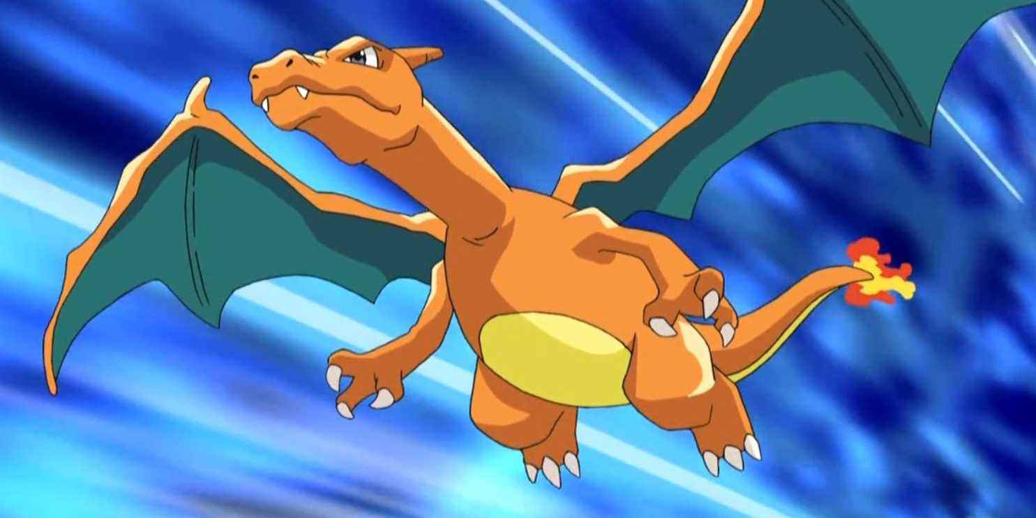 Pokemon Dracaufeu volant