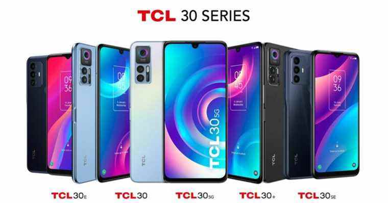 TCL dévoile une gamme complète de téléphones et dévoile des concepts pliables au MWC 2022