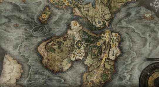 Elden Ring World Map Fragments Guide South Limgrave Feature