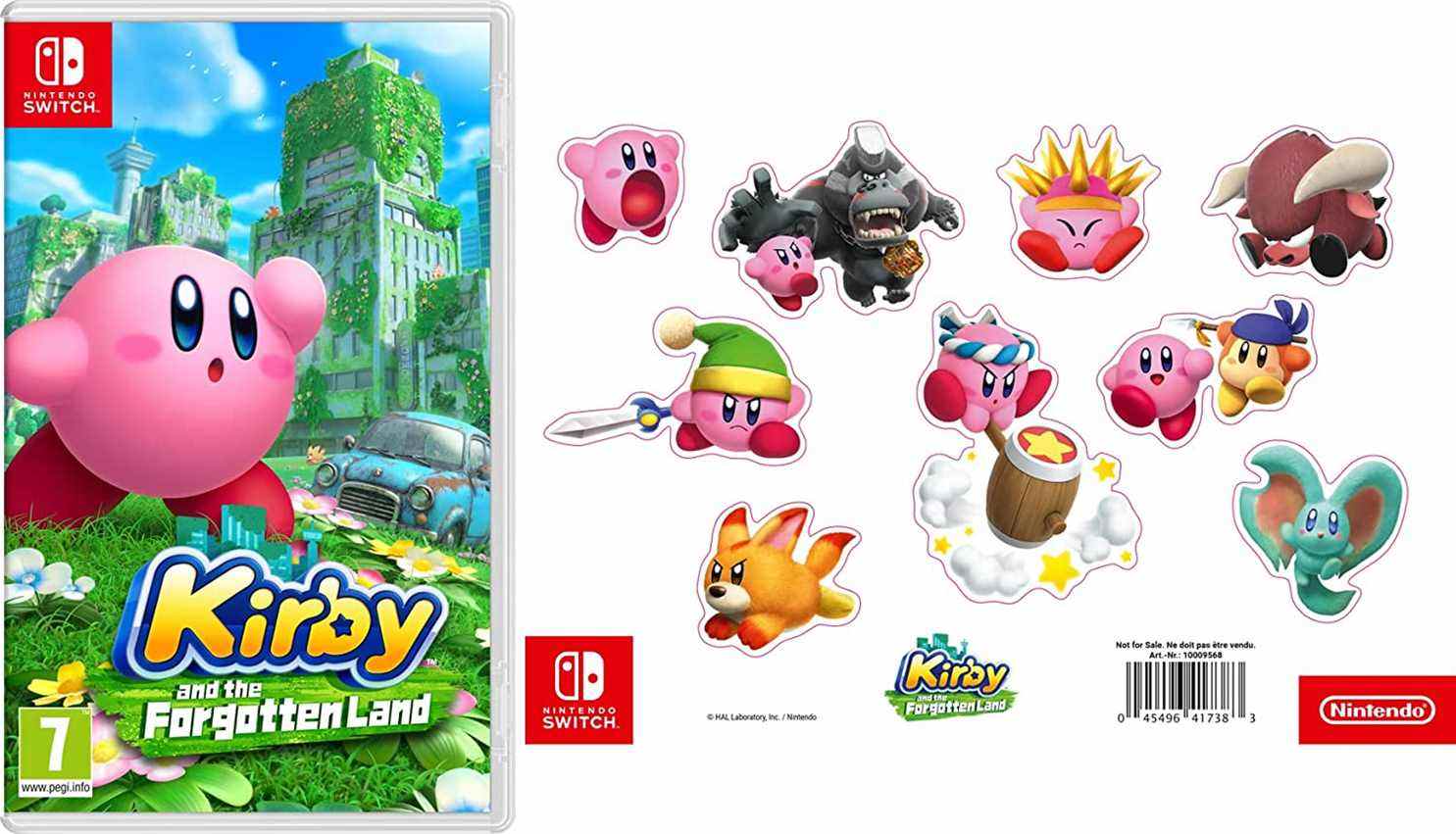 Bonus de précommande de Kirby et le Pays Oublié