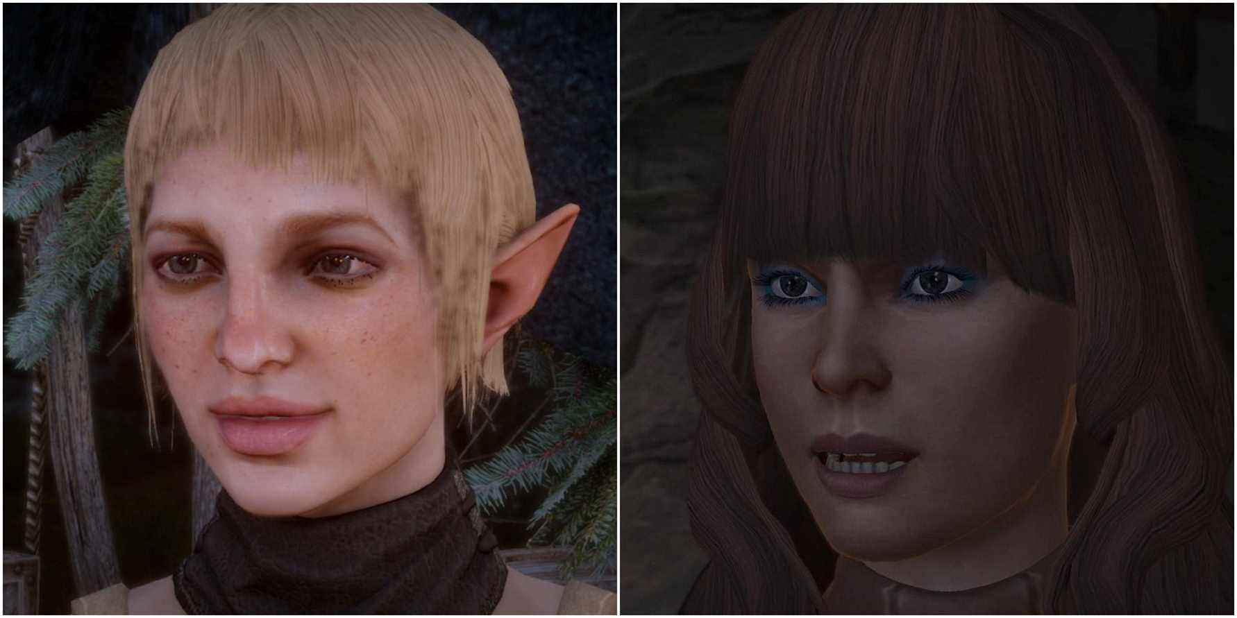 Split image of Sera and Charade.