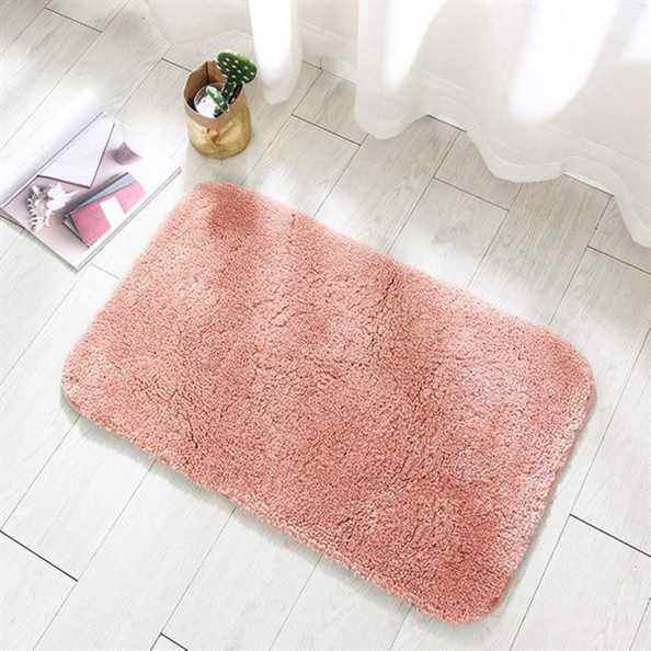 Tapis de bain doux Shaggy Gwane