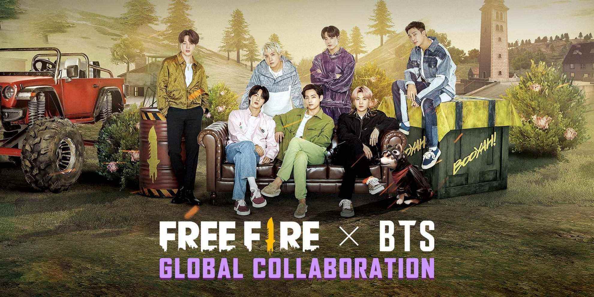 BTS Garena Free Fire 2