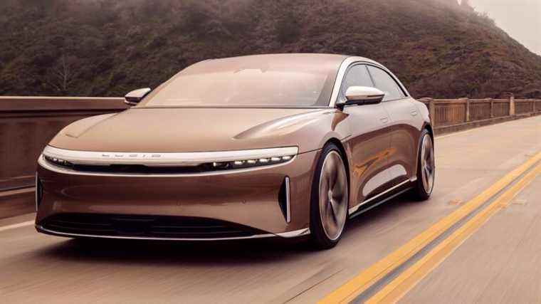 2022 Lucid Air EV rappelé pour des problèmes de fournisseur