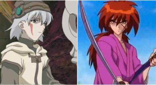 Tsukasa from .hack//Sign and Kenshin from Ruroni Kenshin