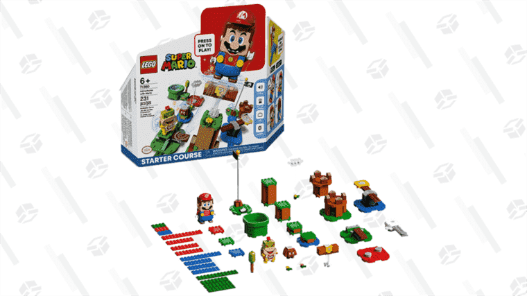 Admettez que vous voulez en quelque sorte l’ensemble Mario LEGO, puis achetez le cours de démarrage pour 48 $