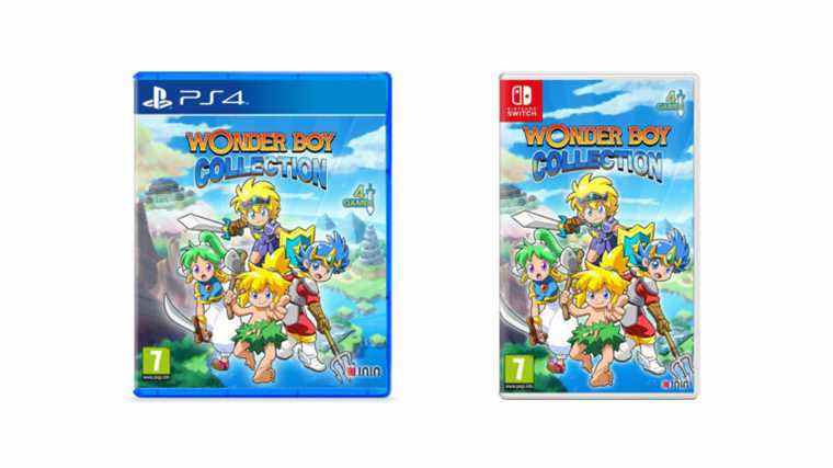 Amazon UK répertorie Wonder Boy Collection pour PS4, Switch    
