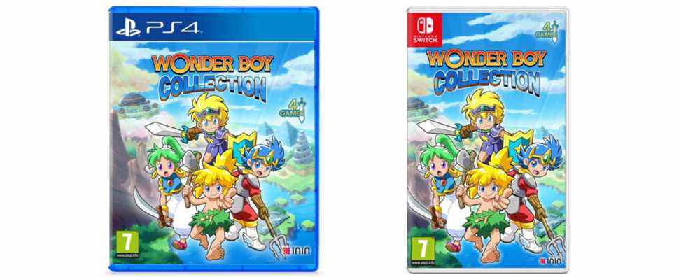 Amazon UK répertorie Wonder Boy Collection pour PS4, Switch