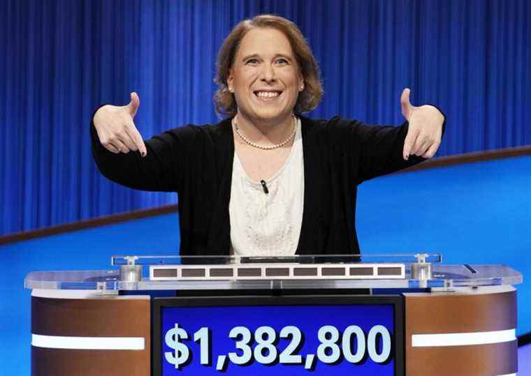 Amy Schneider à bout de son « Jeopardy! »  séquence : « Je savais que j’avais des ennuis »