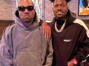 Kanye West et Antonio Brown