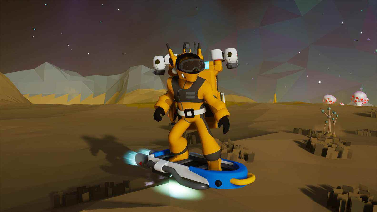 Astroneer vous permet désormais de traverser des planètes sur des hoverboards

