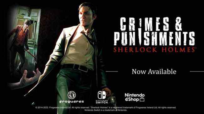 Bande-annonce de Sherlock Holmes Crimes Punishments