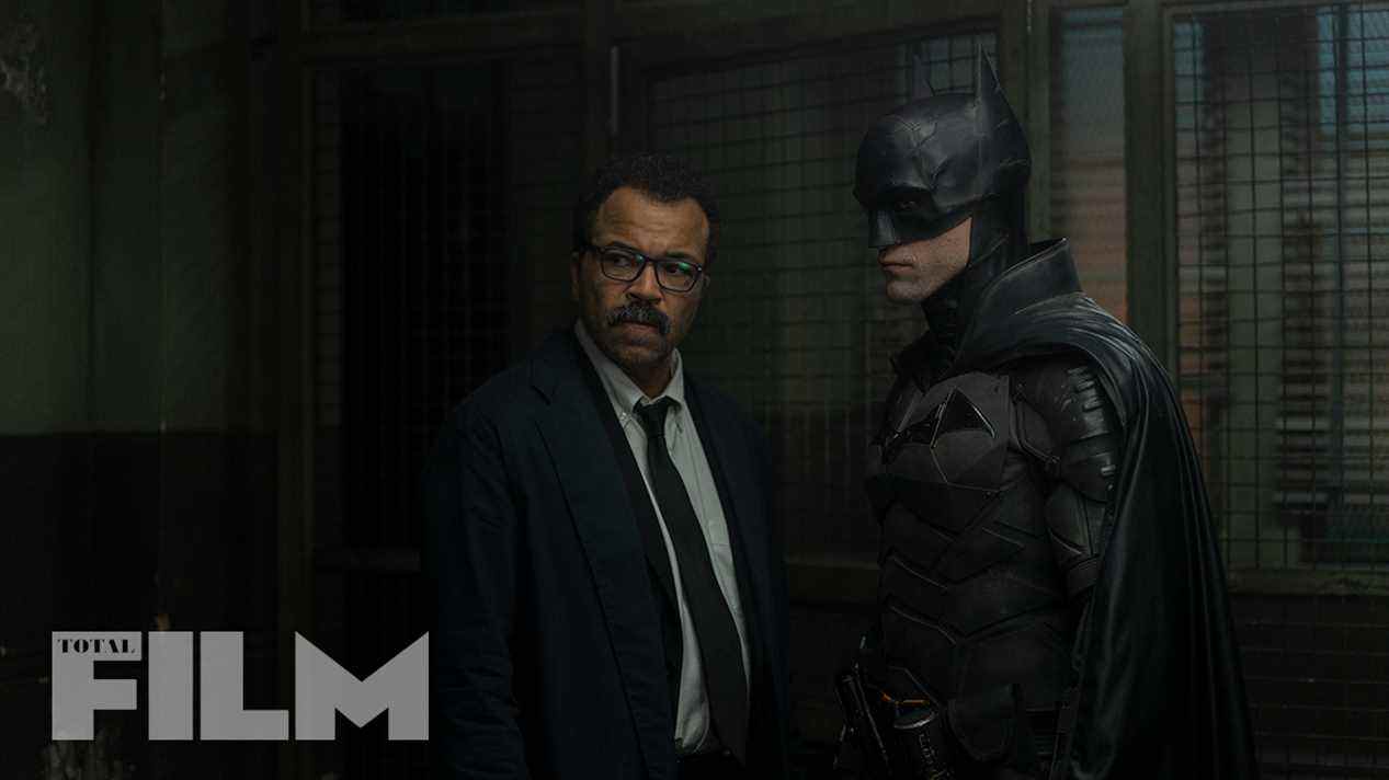 Robert Pattinson et Jeffrey Wright dans The Batman