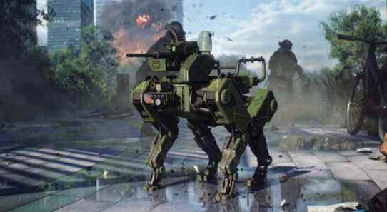 Battlefield 2042 vous permettra de faire des choses monstrueuses avec votre robodog