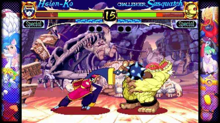 Capcom Fighting Collection regroupe 10 titres classiques dont une tonne de Darkstalkers
