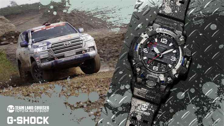 Casio G-Shock et Toyota unissent leurs forces pour créer un réservoir absolu d’une montre