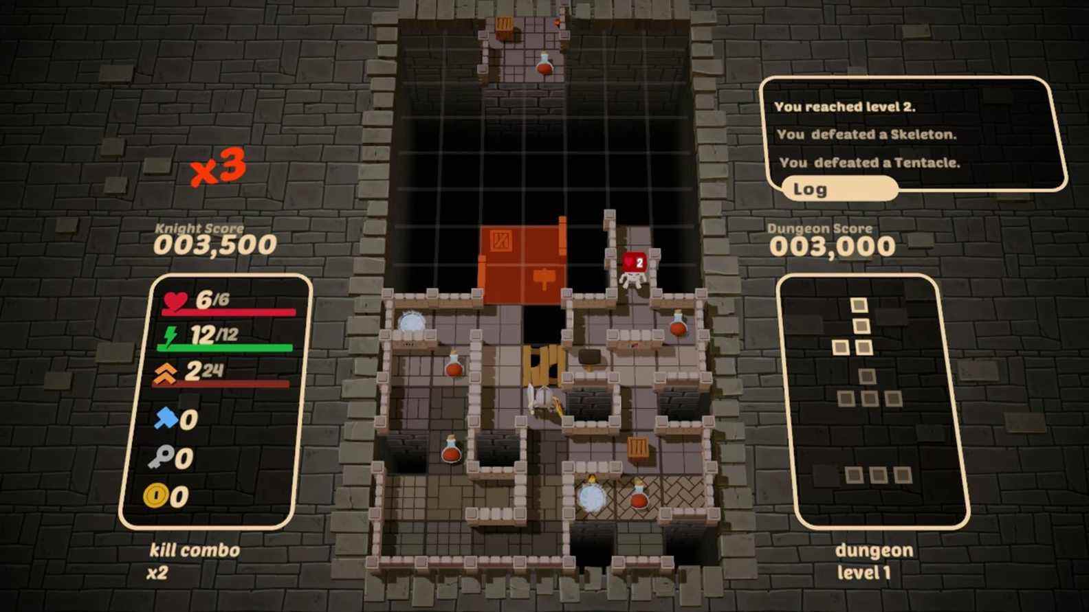 Ce robot d'exploration de donjon Tetris-y roguelike ressemble à un excellent puzzle

