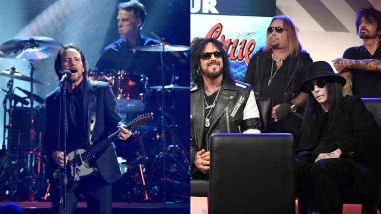 C’est l’année 2022;  Mötley Crüe et Eddie Vedder se disputent