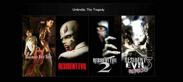 Resident Evil announcement