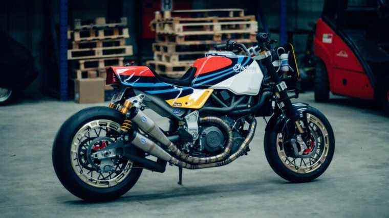 Cette moto Martini est la custom la plus radicale au monde