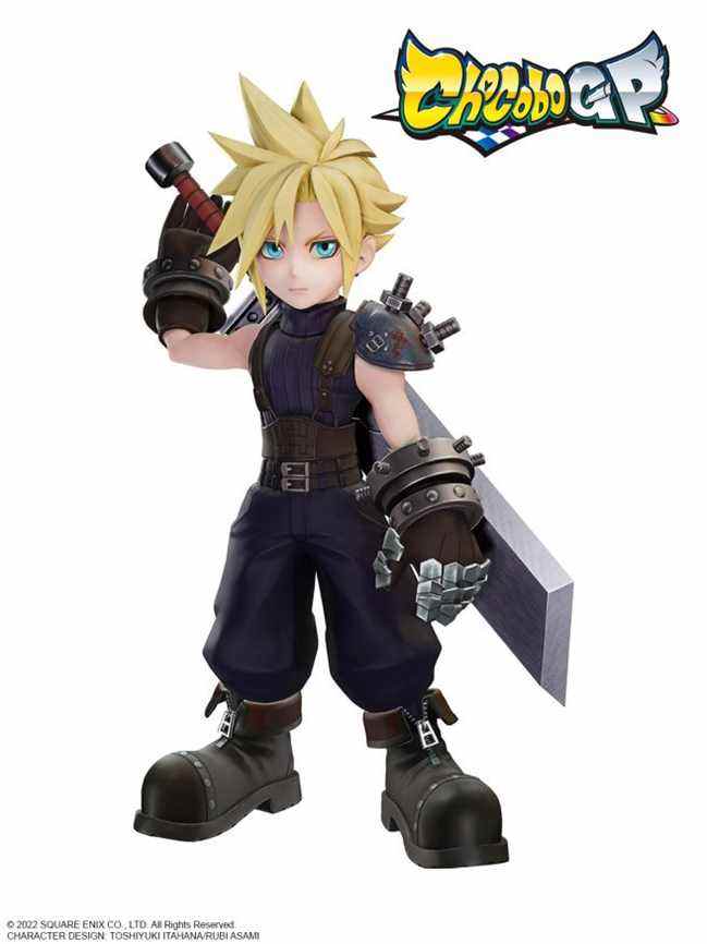 Chocobo GP Cloud Strife