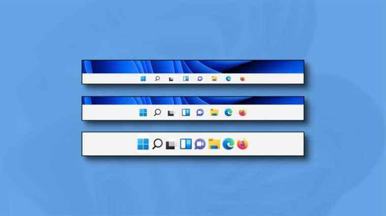 Comment agrandir ou réduire votre barre des tâches sous Windows 11
