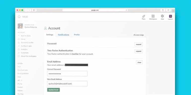 Comment changer votre adresse e-mail sur Slack