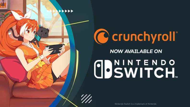 Crunchyroll est désormais disponible sur Switch
