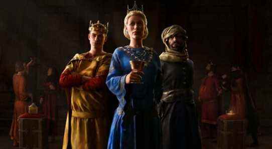 Crusader Kings III Royal Court Key Art