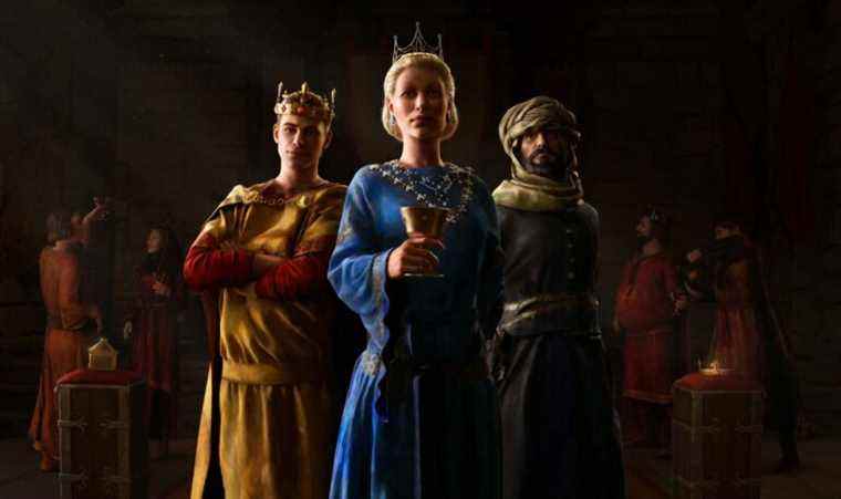 Crusader Kings III Royal Court Key Art