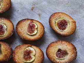 Gâteaux de thé aux figues, au miel et au citron de Cannelle et Vanille Bakes Simple