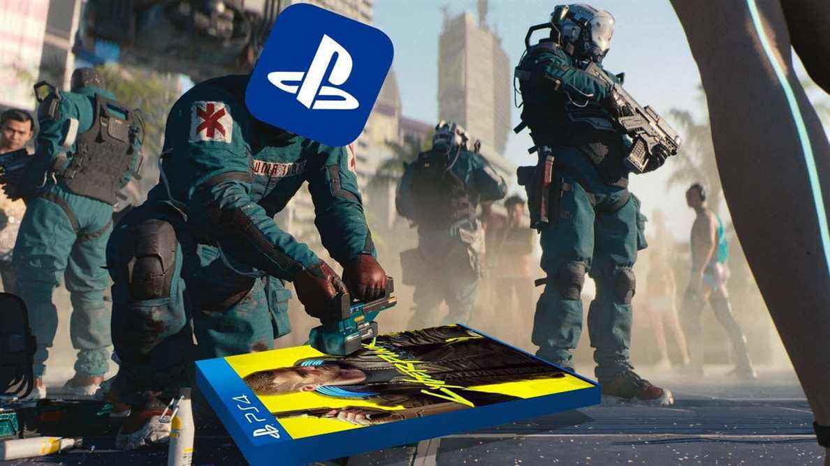 Cyberpunk 2077 est totalement cassé pour les propriétaires de disques PS4
