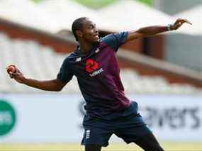 Jofra Archer, joueur de cricket anglais.