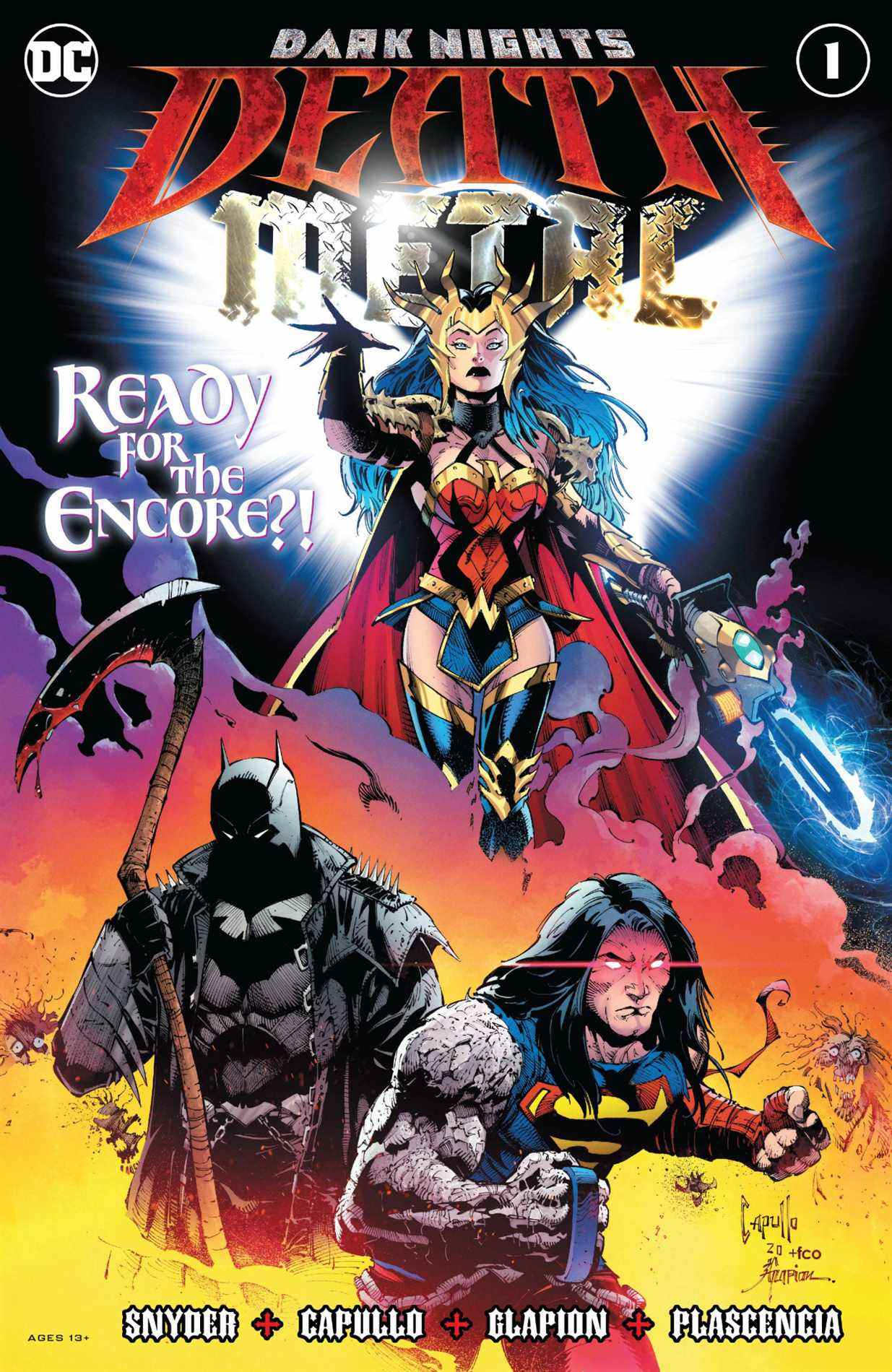 Couverture de Dark Nights : Death Metal