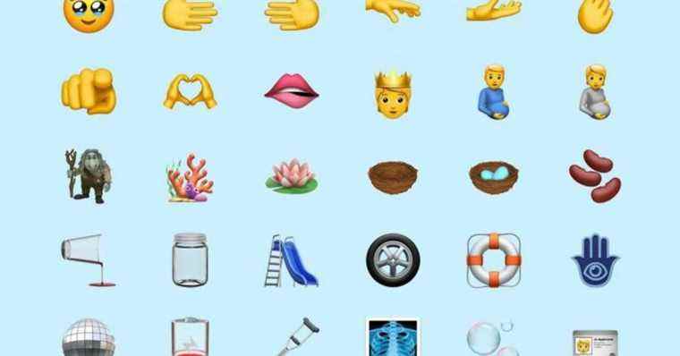 De nouveaux emojis pour iPhone arrivent bientôt.  Voici la liste complète