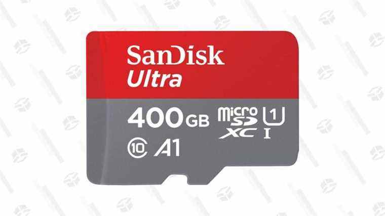 Développez votre mémoire et bénéficiez de 43 % de réduction tout en le faisant avec la carte Ultra Micro SD Mini Monster Sandisk 400 Go.