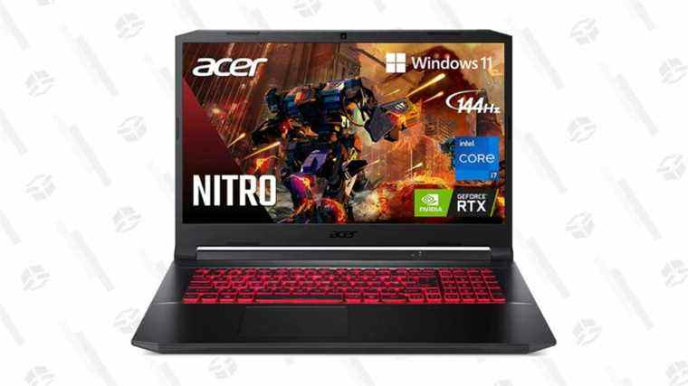 Devenez un joueur PC compétent avec un ordinateur portable de jeu Acer Nitro 5 pour 1 080 $