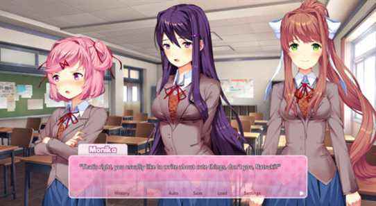 Doki Doki Literature Club Plus vient d'être lancé avec de nouvelles histoires et plus