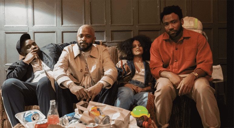 Brian Tyree Henry, LaKeith Stanfield, Zazie Beetz, Donald Glover, "Atlanta"