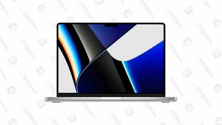 Économisez 200 $ sur le MacBook Pro Apple 14 pouces 2021 en 512 Go ou 1 To