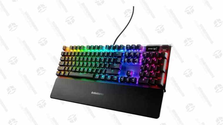 Économisez 50 $ sur le clavier de jeu SteelSeries Apex Pro et essayez de ne pas goûter à cette beauté colorée