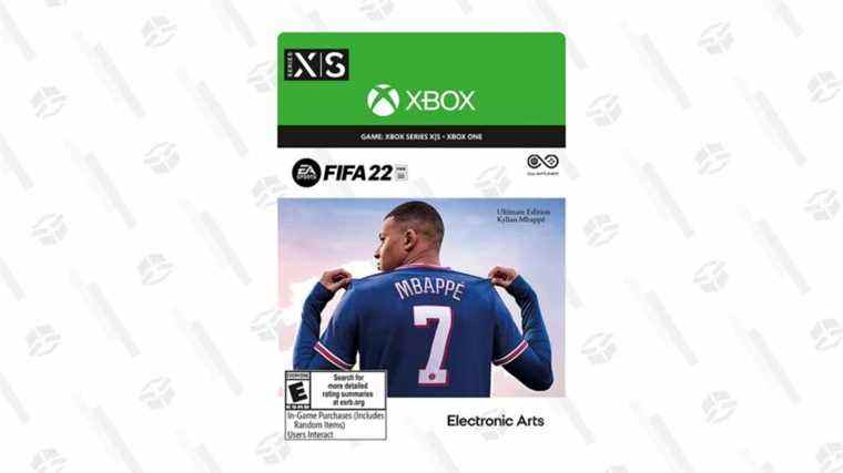 Économisez 50 $ sur le prix de FIFA 22 : Ultimate Edition et devenez une star du football virtuel