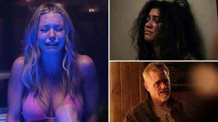 Euphoria Season 2 Chaotic moments Sydney Sweeney, Zendaya, Eric Dane