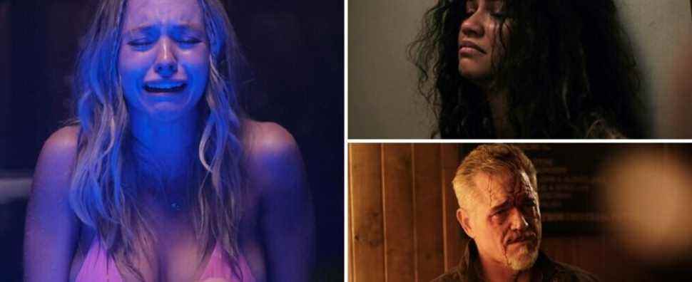 Euphoria Season 2 Chaotic moments Sydney Sweeney, Zendaya, Eric Dane